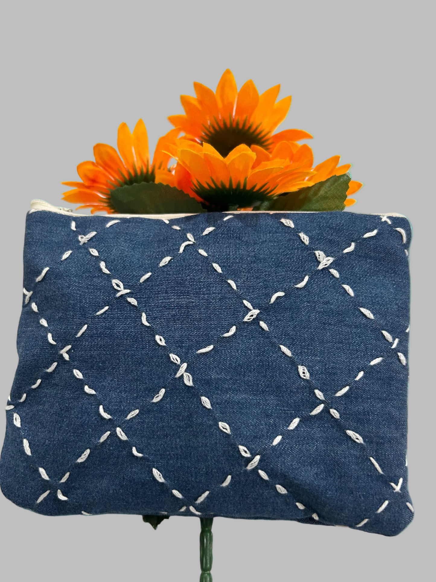 Handmade Denim Pouch