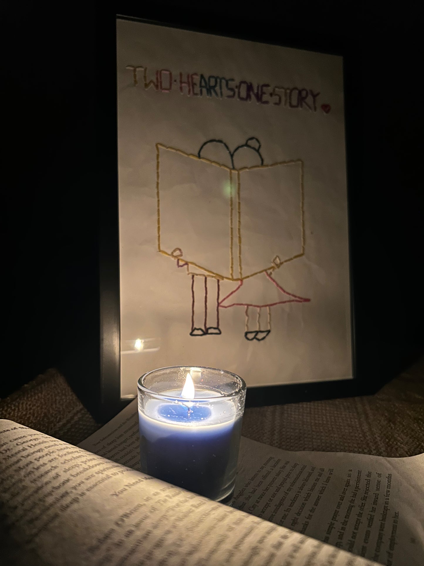 The Story Of Us - Embroidery Frame