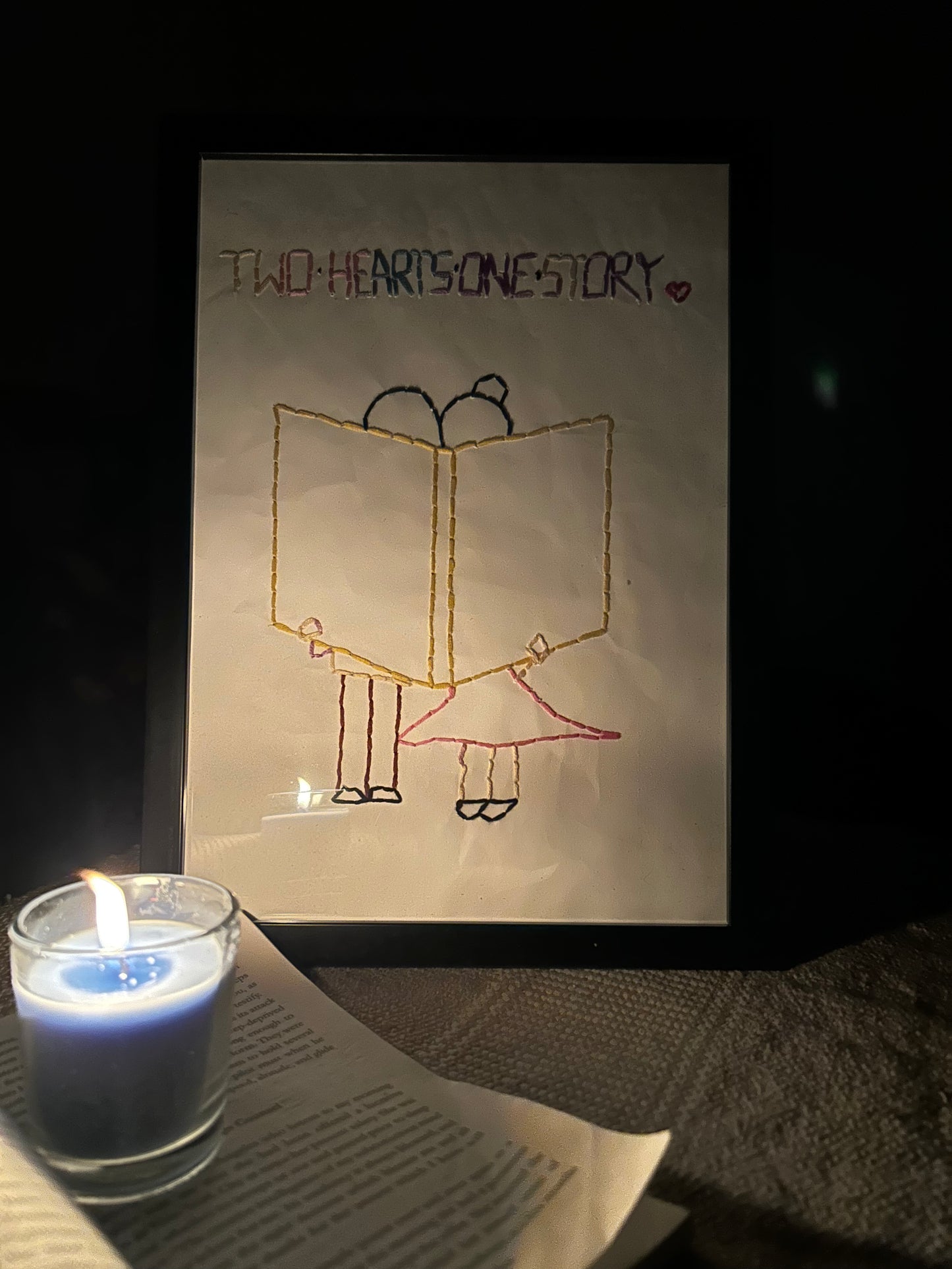The Story Of Us - Embroidery Frame