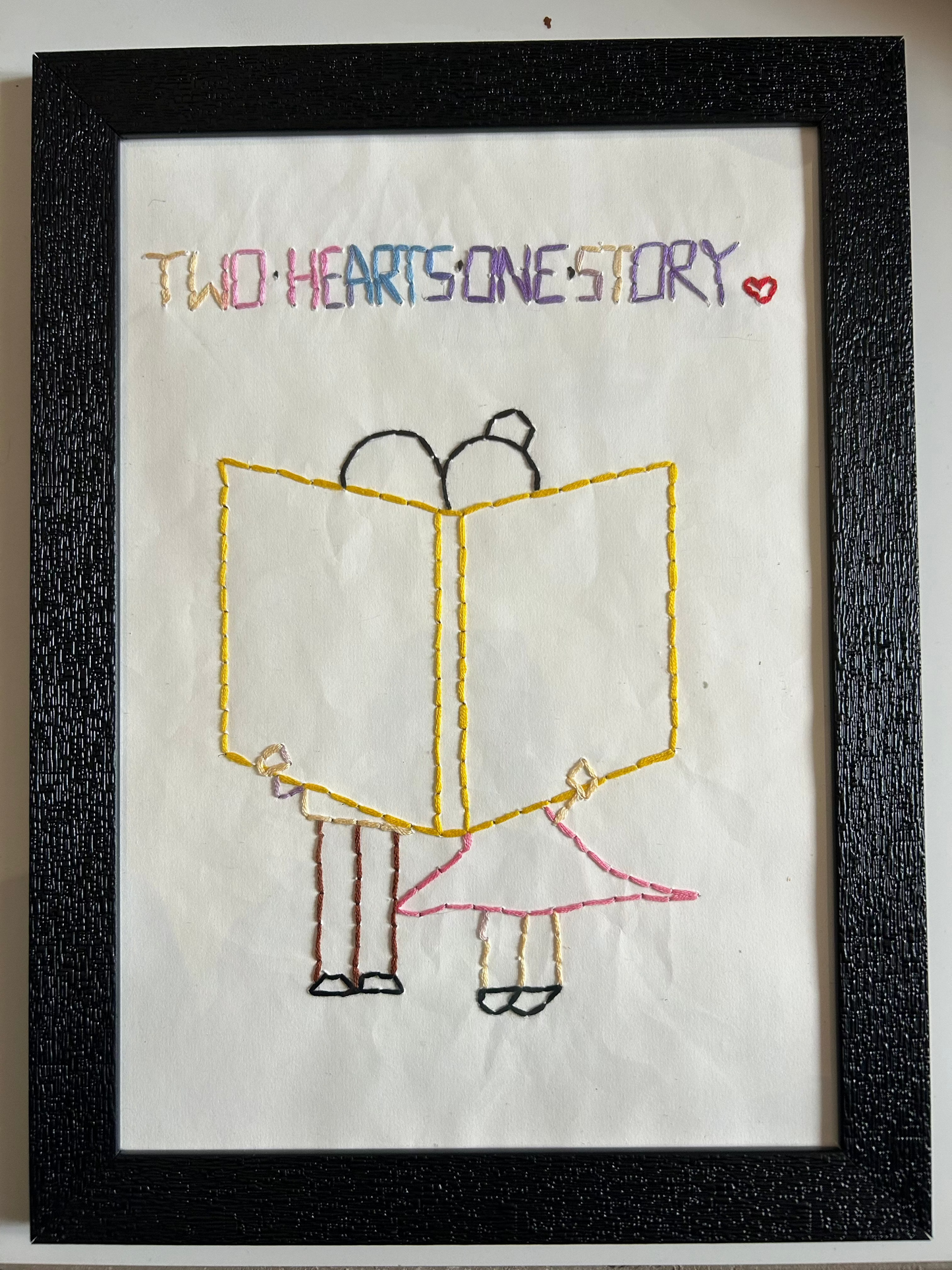 The Story Of Us - Embroidery Frame