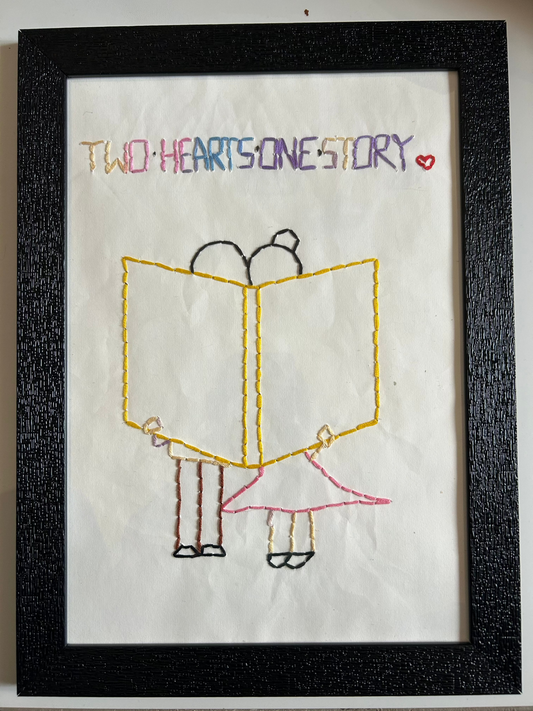 The Story Of Us - Embroidery Frame
