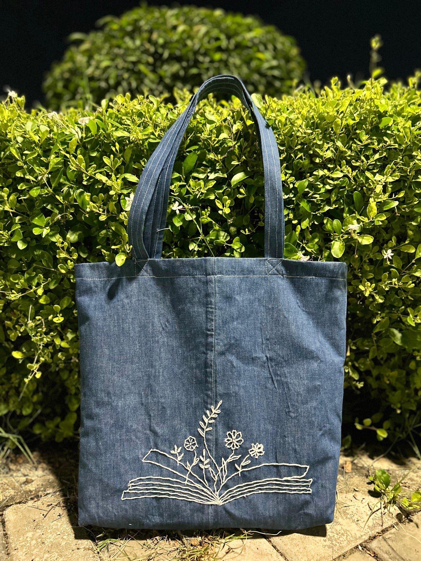 Handmade Denim Tote Bag